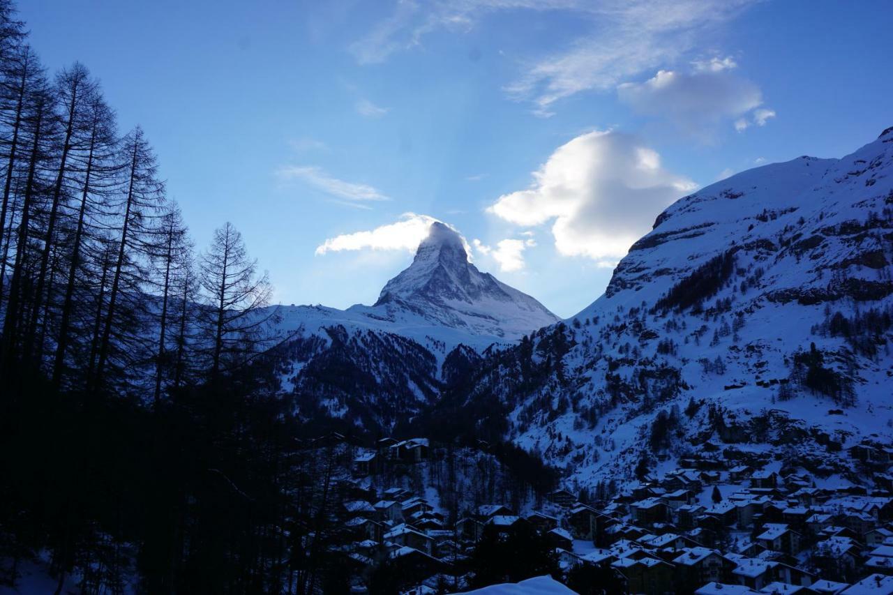 Apartment With Beautiful Views In Zermatt Eksteriør bilde