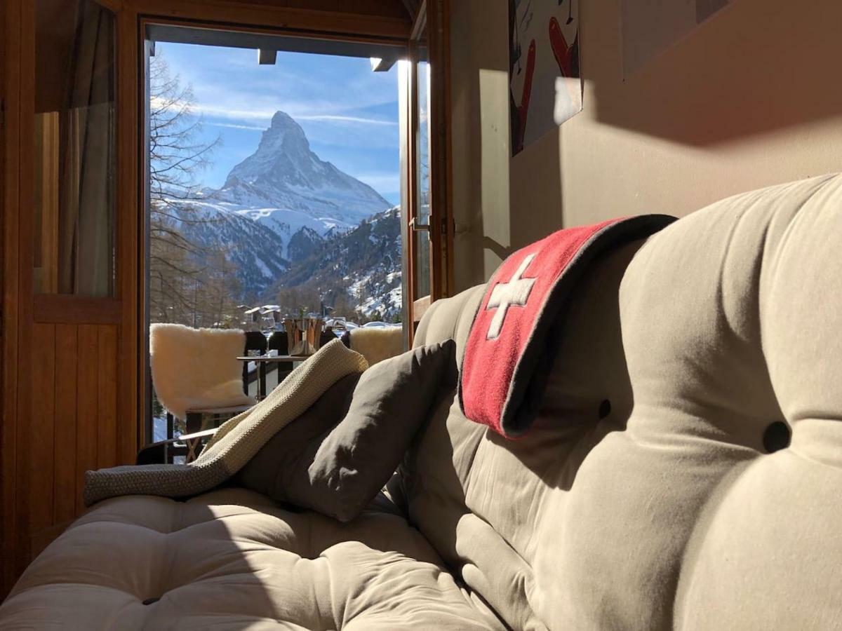 Apartment With Beautiful Views In Zermatt Eksteriør bilde