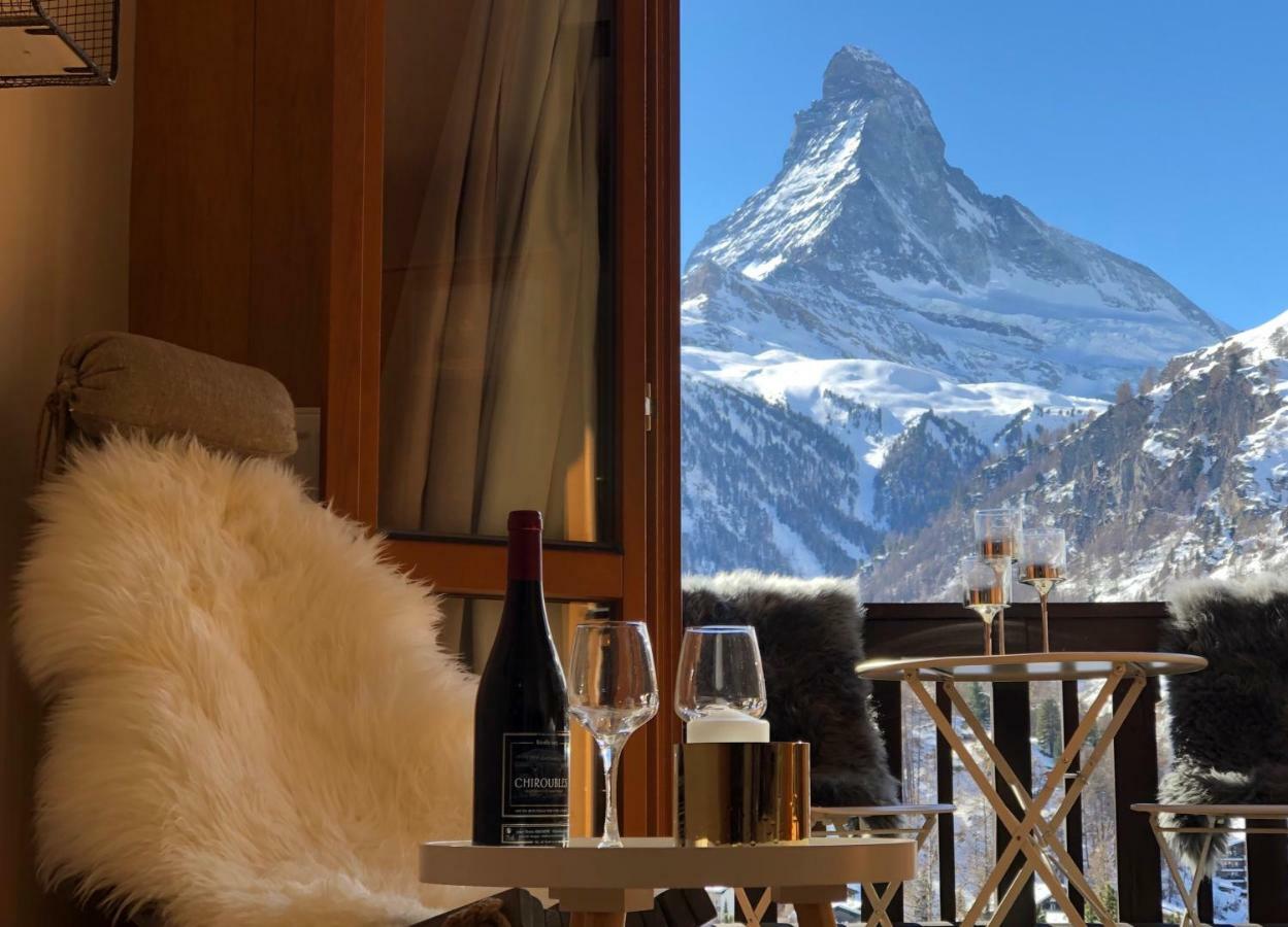 Apartment With Beautiful Views In Zermatt Eksteriør bilde
